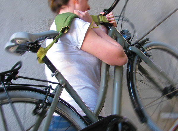 Ingenious Carry Strap for Bike Carrying