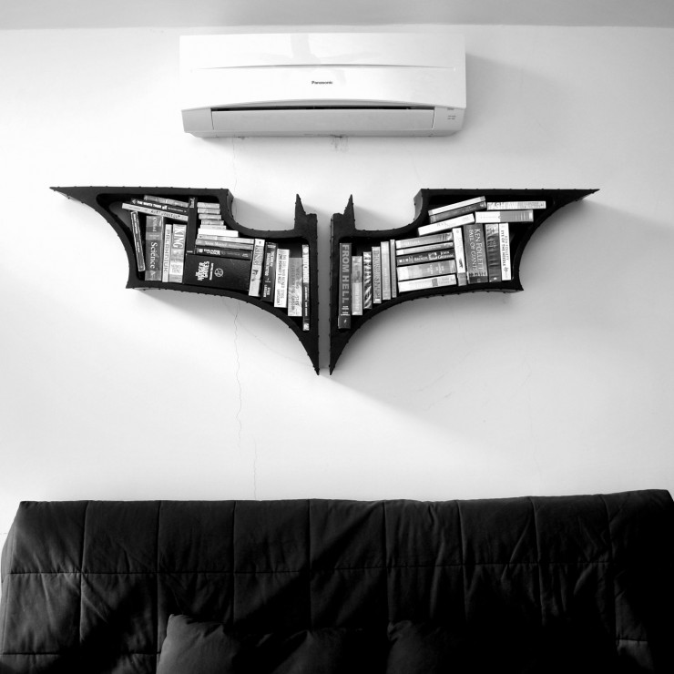 Bookshelves for Stately Wayne Manor