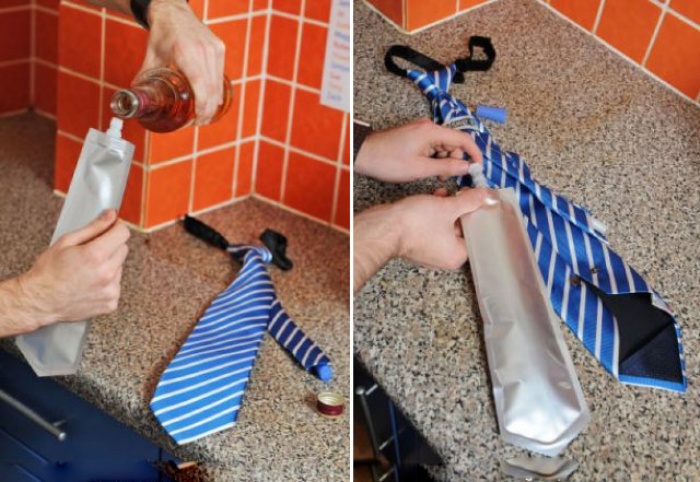 Tie One On With Flask Tie