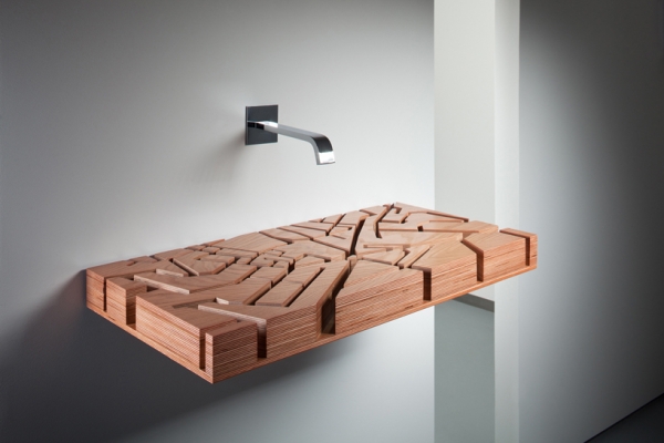 Maze Sink Add Mystery to Your Morning Routine