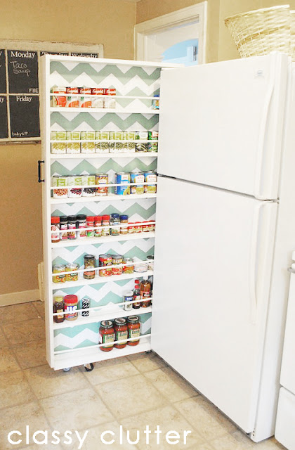 Stealth Pantry Reclaim Kitchen Space