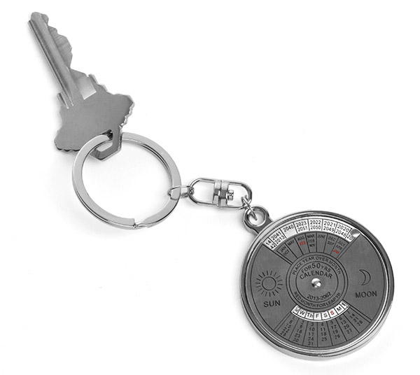 50 Year Calendar Keyring